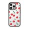 CASETiFY Compact iPhone 16 Pro Case 4 ft 2X Military Grade Drop ProtectionSlimLightweight Cherries Clear Black