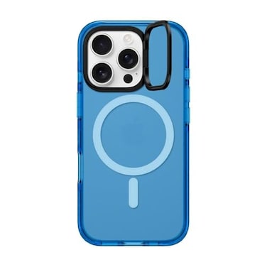 CASETiFY Impact Ring Stand Case for iPhone 16 Pro Kickstand 66 ft 3X Military Grade Drop ProtectionCompatible with Magsafe Sky Blue