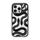 CASETiFY Impact Ring Stand Case for iPhone 16 Pro Kickstand 66 ft 3X Military Grade Drop ProtectionCompatible with Magsafe Black Kingsnake Clear Black
