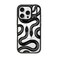 CASETiFY Impact Ring Stand Case for iPhone 16 Pro Kickstand 66 ft 3X Military Grade Drop ProtectionCompatible with Magsafe Black Kingsnake Clear Black