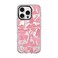 CASETiFY Clear iPhone 16 Pro Case Not Yellowing 66 ft 3X Military Grade Drop ProtectionMagsafe Cheetah Paradise Pink Clear