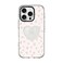 CASETiFY Clear iPhone 16 Pro Case Not Yellowing 66 ft 3X Military Grade Drop ProtectionMagsafe Pearly Heart Clear