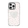 CASETiFY Clear iPhone 16 Pro Case Not Yellowing 66 ft 3X Military Grade Drop ProtectionMagsafe Pearly Heart Clear