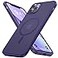 Noonin Strong Magnetic Case for iPhone 11 Pro MaxCompatible with MagSafe Protective Shockproof Cover Phone Case for iPhone 11 Pro Max 65 Deep Purple