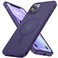 Noonin Strong Magnetic Case for iPhone 11 Pro MaxCompatible with MagSafe Protective Shockproof Cover Phone Case for iPhone 11 Pro Max 65 Deep Purple