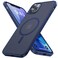 Noonin Strong Magnetic Case for iPhone 11 Pro MaxCompatible with MagSafe Protective Shockproof Cover Phone Case for iPhone 11 Pro Max 65 Blue