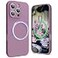 SURPHY Designed for iPhone 16 Pro Case Compatible with MagSafe 63 inch 2024 Liquid Silicone Phone Case Camera Protective Soft Microfiber Lining Lilac Purple