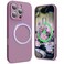SURPHY Designed for iPhone 16 Pro Case Compatible with MagSafe 63 inch 2024 Liquid Silicone Phone Case Camera Protective Soft Microfiber Lining Lilac Purple