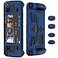 SUIHUOJI Steam DeckSteam Deck OLED Standing Protective Case Thickening Silicone Accessories Protector Soft Cover Skin Shell with 2 Pairs Thumb Grips Full Protection for Valve Stream Deck Blue