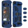 SUIHUOJI Steam DeckSteam Deck OLED Standing Protective Case Thickening Silicone Accessories Protector Soft Cover Skin Shell with 2 Pairs Thumb Grips Full Protection for Valve Stream Deck Blue