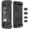 SUIHUOJI Steam DeckSteam Deck OLED Standing Protective Case Thickening Silicone Accessories Protector Soft Cover Skin Shell with 2 Pairs Thumb Grips Full Protection for Valve Stream Deck Black