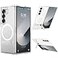 Hiooloon Magnetic for Galaxy Z Fold 7 Case Clear Compatible with MagSafe Builtin 2Way Kickstand Horizontal Vertical Stand Magnetic Slim Fit AntiSlip Rugged Bumper Cover Clear