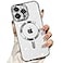 Misscase Compatible with iPhone 14 Pro Max Case with Camera Lens ProtectorFull Protection Clear Magnetic Case Compatible with MagSafe AntiScratch Case Cover for iPhone 14 Pro Max Silver