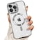 Misscase Compatible with iPhone 14 Pro Max Case with Camera Lens ProtectorFull Protection Clear Magnetic Case Compatible with MagSafe AntiScratch Case Cover for iPhone 14 Pro Max Silver