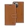 SafeSleeve Wallet Leather Case for iPhone 14 Pro Max EMF Blocker for Cell Phone with 3 Card Holder Adjustable Stand Magnetic Closure and Magnetic Folio Protection for Daily Use Leather