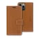 SafeSleeve Wallet Leather Case for iPhone 14 Pro Max EMF Blocker for Cell Phone with 3 Card Holder Adjustable Stand Magnetic Closure and Magnetic Folio Protection for Daily Use Leather