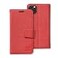 SafeSleeve Wallet Leather Case for iPhone 1212 Pro EMF Blocker for Cell Phone Protective Vegan Leather Folio with 3 Card Storage Adjustable Stand and Slim Everyday Carry Design Red