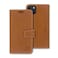 SafeSleeve Wallet Leather Case for iPhone 14 EMF Blocker for Cell Phone with 3 Card Slot Protective Design and Builtin Adjustable Stand for HandsFree Viewing Suitable for Men and Women Leather