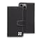 SafeSleeve Wallet Leather Case for iPhone 14 Pro EMF Blocker for Cell Phone with 3 Card Holder Adjustable Stand Magnetic Closure and Magnetic Folio Protection for Daily Use Black