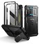 Dexnor for Samsung Galaxy S24 Plus Case with Builtin Slide Camera Cover Screen Protector Kickstand Shockproof Rugged Case FullBody Bumper Protective Cover for Galaxy S24 Plus 2024Black