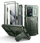 Dexnor for Samsung Galaxy S24 Ultra Case with Builtin Slide Camera Cover Screen Protector KickstandShockproof Rugged Case FullBody Bumper Protective Cover for Galaxy S24 Ultra 2024Army Green