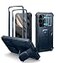 Dexnor for Samsung Galaxy S25 Case with Builtin Slide Camera Cover Screen Protector KickstandHeavyDuty Shockproof Rugged Case FullBody Bumper Protective Cover for Galaxy S252025Navy Blue