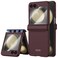 STORMTAL for Samsung Galaxy Z Flip 5 Case Hinge Protection Builtin Screen Protector Wireless Charging Shockproof Anti Scratch Slim Phone Protective Cover for Galaxy Z Flip 5 2023 Wine
