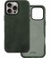 Le Pelle Handcrafted Premium Italian Leather Case for iPhone 16 Pro Max Compatible with Magsafe TwoTone Effect with Unique Patina Over Time Emerald Green
