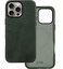Le Pelle Handcrafted Premium Italian Leather Case for iPhone 16 Pro Max Compatible with Magsafe TwoTone Effect with Unique Patina Over Time Emerald Green