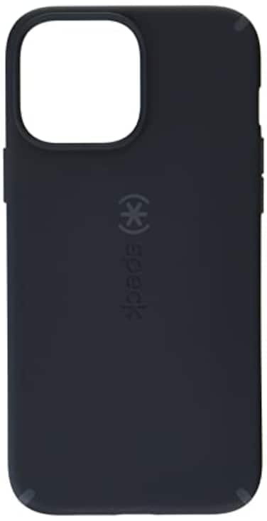 Speck MagSafe Case for iPhone 13 Pro Max Drop Camera Protection SoftTouch Secure Grip Wireless Charging Compatible Also Fits iPhone 12 Pro Max BlackSlate Grey