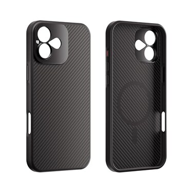 FREEWELL Pro Filmmaker Case for iPhone 16 Plus17mm Lens Magnetic Filter Mount Black
