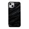 Caseative for iPhone 14 CaseWater Ripple Pattern Curly Wave Shape Soft Phone Case Black