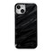 Caseative for iPhone 14 CaseWater Ripple Pattern Curly Wave Shape Soft Phone Case Black