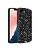 Mous for iPhone 17e iPhone 16e Case 2025 MagSafe Compatible Limitless 60 Black Speckled Fabric Protective Shockproof Phone Cover