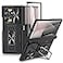 VEGO for GalaxyZFold7Case Samsung Z Fold 7 Case with Slide Camera Cover Screen Protector Builtin 360 Kickstand FullBody Drop Protection Rugged Case for Samsung Galaxy Fold7 5G 2025 Black