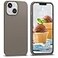 IceSword Compatible with iPhone 14 Plus Case Deep Stone Liquid Silicone Case Phone Cover Slim Protective Soft AntiScratch Deep Beige Warm Gray Shockproof 67 inch 14Plus Deep Stone