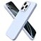 ORNARTO Compatible with iPhone 16 Pro Case 63 Slim Liquid Silicone 3 Layers Soft Gel Rubber Shockproof Protective Cover with AntiScratch Microfiber LiningBaby Blue