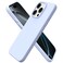 ORNARTO Compatible with iPhone 16 Pro Case 63 Slim Liquid Silicone 3 Layers Soft Gel Rubber Shockproof Protective Cover with AntiScratch Microfiber LiningBaby Blue