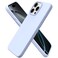 ORNARTO Compatible with iPhone 16 Pro Max Case 69 Slim Liquid Silicone 3 Layers Soft Gel Rubber Shockproof Protective Cover with AntiScratch Microfiber LiningBaby Blue