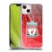 Head Case Designs Officially Licensed Liverpool Football Club Geometric Crest Liverbird 2 Soft Gel Case Compatible with Apple iPhone 13