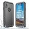 SPORTLINK for iPhone XR Waterproof Phone Case Built in Shockproof Dustproof Screen Protector Full Body Military Rugged Cover Protective Heavy Duty Dropproof IP68 Underwater for iPhone XR 61 Black