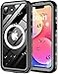 Hllhunkhe for iPhone 17e CaseiPhone 16e Case Waterproof Builtin Screen Protector Compatible with Magsafe IP68 Underwater Full Body Sealed Heavy Duty Rugged Phone Cover for iPhone 16E17E 61 Black