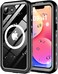 Hllhunkhe for iPhone 17e CaseiPhone 16e Case Waterproof Builtin Screen Protector Compatible with Magsafe IP68 Underwater Full Body Sealed Heavy Duty Rugged Phone Cover for iPhone 16E17E 61 Black
