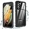 Oterkin for Samsung Galaxy S21 Waterproof Case with Builtin Screen Protector Dustproof Shockproof 360 Full Body Underwater Case for Samsung S21 5G 62inch 2021 Black