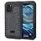 Mitywah Waterproof Case for iPhone 12 Pro Max Heavy Duty Military Grade Armor Metal Case Full Body Protective Rugged Shockproof Thick Dustproof Strong Case for iPhone 12 Pro Max 67 Black