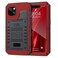 Mitywah Waterproof Case for iPhone 13 Heavy Duty Military Grade Drop Protection Phone Case with Builtin Screen Protector 360 Full Body Protection Metal Armor Dropproof Case 61 inch Red