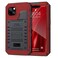 Mitywah Waterproof Case for iPhone 13 Heavy Duty Military Grade Drop Protection Phone Case with Builtin Screen Protector 360 Full Body Protection Metal Armor Dropproof Case 61 inch Red