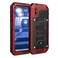 Mitywah Waterproof Case for iPhone XR Heavy Duty Military Grade Shockproof Case with Builtin Screen Protector Full Body Underwater Protective Metal Case 61 inch Red