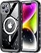 Red2Fire for iPhone 14 Case Waterproof Builtin Screen Protector Camera ProtectorCompatible with MagSafeFull Body ShockproofIP68 WaterproofDustproof Phone Case 61 BlackClear