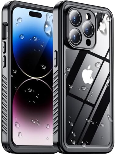 Red2Fire 2025 New for iPhone 14 Pro Max Case WaterproofGlass Camera Protector Builtin Screen Protector Full Body Shockproof IP68 UnderwaterDustproofDropproof Phone Case for iPhone 14 Pro Max 67